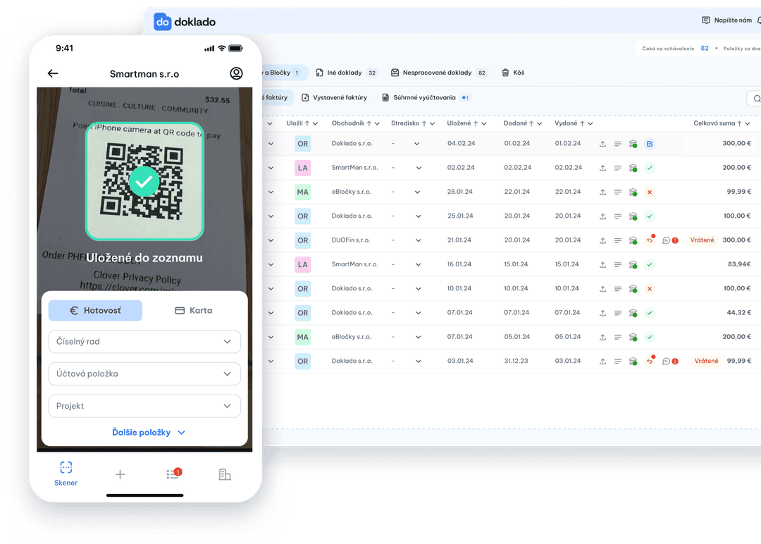 Doklado app